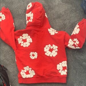 Red Denim Tears Hoodie